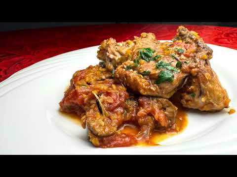 Il pollo alla cacciatora - ricetta originale