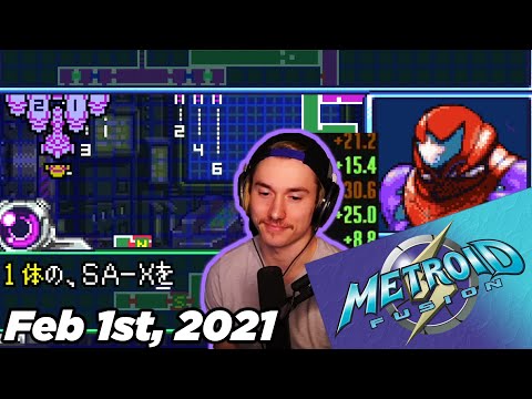 Oatsngoats | Metroid Fusion Any% Speedruns [Feb 1, 2021]