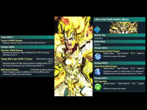 Saint Seiya Shining Soldiers: Libra God Cloth Dohko Animations