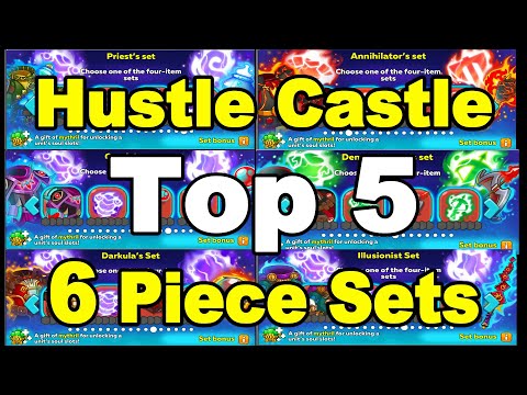 Hustle Castle Top 5 Ancient Sets For 6 Pieces Guide - Whats the best you can get with 6 pieces