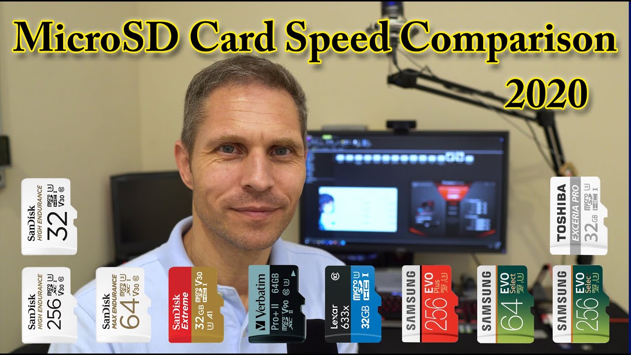 Best MicroSD Cards for Drones, Dash Cams, Phones -  Speed Test - NOT SPONSORED – REAL NUMBERS