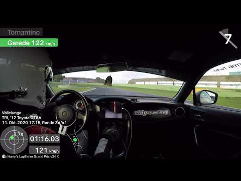 Toyota GT86 Turbo OnBoard   Time Attack Italia 2020   Best 1:49:804 Autodromo Vallelunga