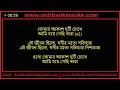 Ogo Tomar Aakash Duti Chokhe Karaoke By Anwesha