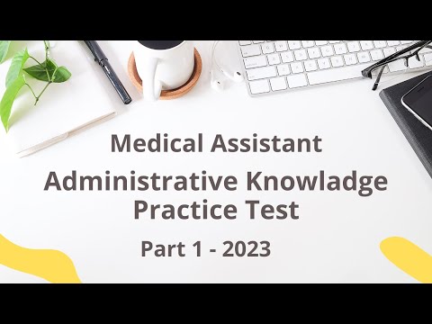 CMA Medical Assistant Practice Test for Administrative Knowledge 2023 (50 Questions with Answers)