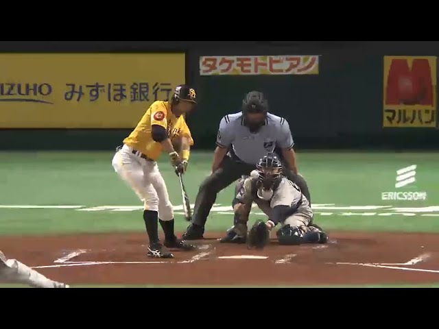【3回裏】ショートの頭を狙い打ち!? ホークス・福田 先制の2点タイムリー!! 2015/7/24 H-Bs