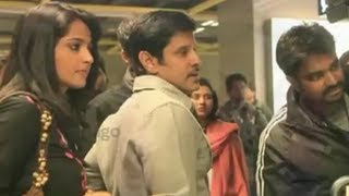 Siva Thandavam Movie Making - Vikram, Anushka Shetty, Amy Jackson, Jagapathi Babu
