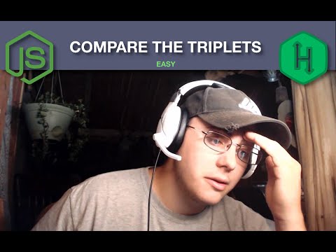 Hackerrank Compare The Triplets Solution Walkthrough Javascript