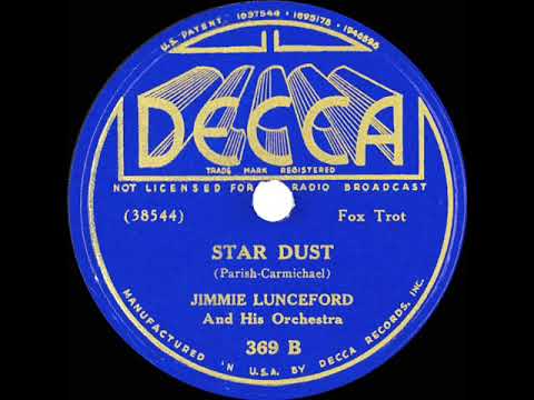 1934 Jimmie Lunceford - Star Dust (Henry Wells, vocal)