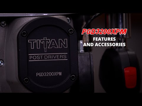 Titan PGD3200XPM Post Driver for PostMaster Plus