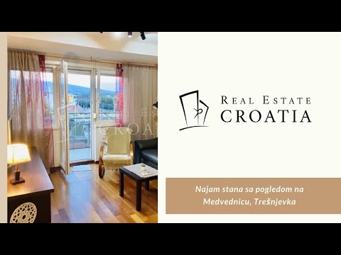 Trešnjevka stan za najam sa pogledom na Medvednicu (Real Estate Croatia)