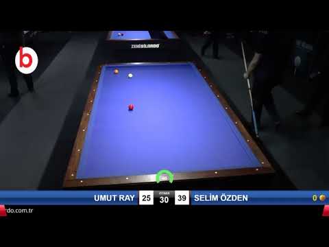 UMUT RAY & SELİM ÖZDEN Bilardo Maçı - 2019 TÜRKİYE KUPASI 3.ETAP-FİNAL 1/16