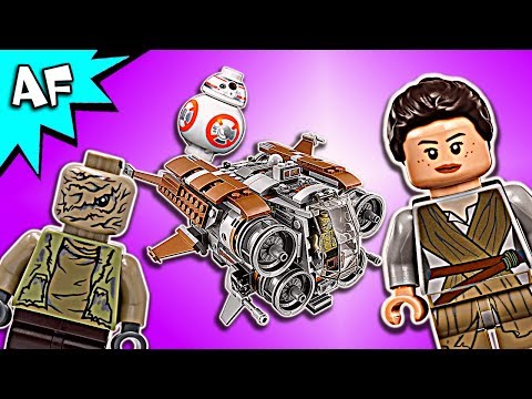 Vidéo LEGO Star Wars 75178 : Le Quadjumper de Jakku