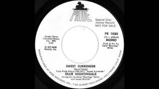RARE 70th SOUL: Ollie Nightingale - Sweet Surrender (Mono)