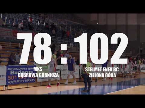 Skrót meczu MKS Dąbrowa Górnicza - Stelmet Enea BC Zielona Góra