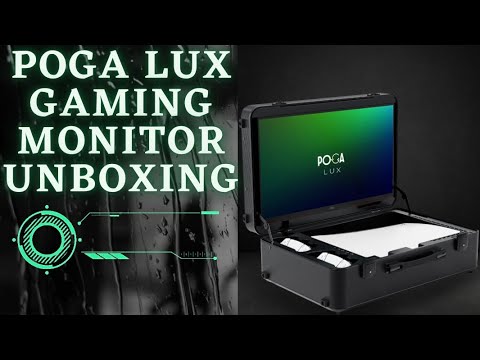 PS5 POGA LUX GAMING MONITOR UNBOXING !!#ps5 #ps4 #gamer #gameplay #poga #monitor #unboxing #sony