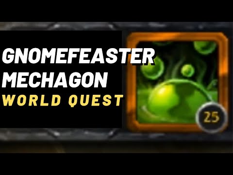 GNOMEFEASTER Pet Battle in Mechagon - Save the gnomes!