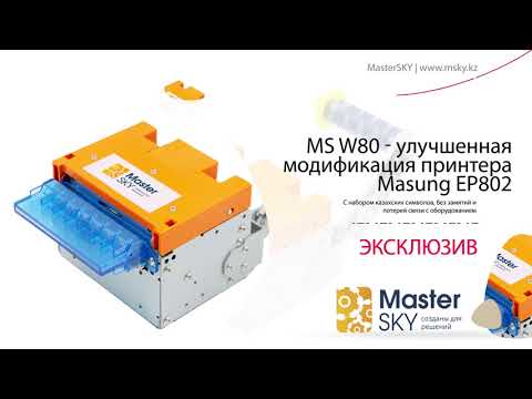Термопринтер MS W80