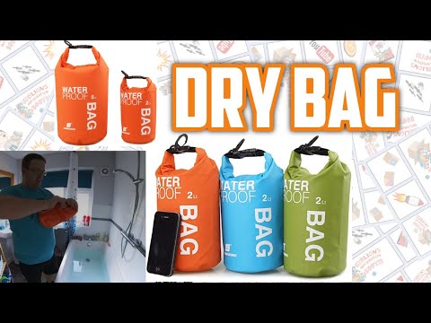 Unboxing Uncle Paul Boat Dry Bag - Waterproof Bag Drifting Boating Fishing Swimming Canoeing Surfing