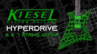 Video thumbnail for Kiesel Guitars Hyperdrive Guitar by Kiesel Guitars