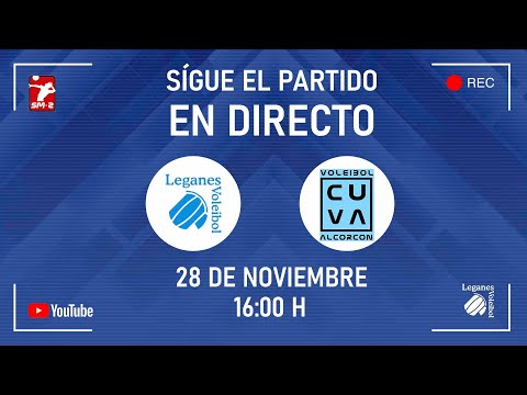 Partido Cadete Masculino | CV Leganés vs CUV Alcorcón