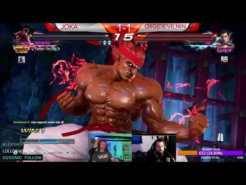 JOKA VS Q4G DEVILNIN FT 10 | Tekken 7