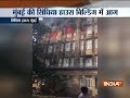 Fire breaks out at Scindia House in Mumbai, 5 people stranded on upper floor of the building