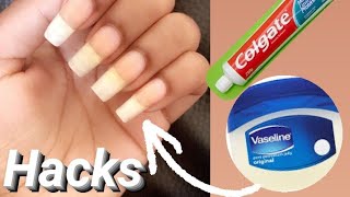 In Just 2 Minutes Grow Long Strong beautiful Nails || Long healthy Nails Tips at Home