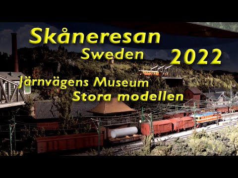 Skåneresan Järnvägens museum Stora Modellen