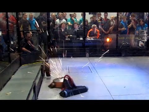 RC Fighting Robot Wars - Inertia XL v's Tilley's Revenge - 2013 Combat Robots UK Championships