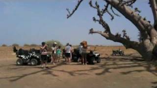 preview picture of video 'Zebra Quad Ngaparou Saly Portudal Senegal'