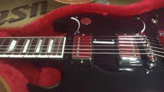 Video thumbnail for 2017 Gibson SG Standard T Unboxing From Sweetwater by cybortronik