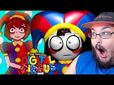 The Amazing Digital Circus JESTER (Pomni's Song) & The Amazing Digital Circus Anime Opening REACTION