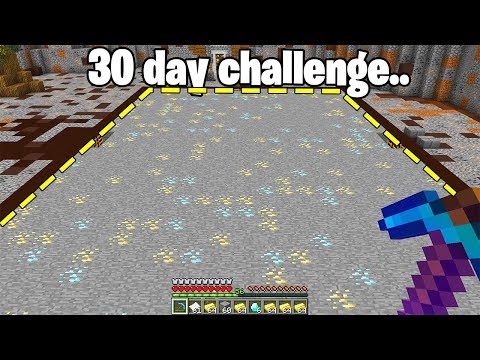 Overpowered.. DIAMOND PICKAXE? - 30 DAY Minecraft Challenge