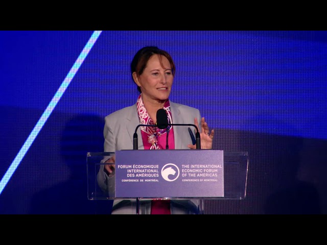 Conférence de Montréal: Remarques de clôture de Mme Ségolène Royal, présentée par Mme Magda Fusaro