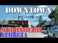 McDonough - Georgia - 4K Downtown Drive
