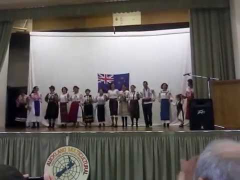 Romanian folk dance in NZ - Doina