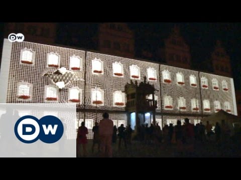 Light Performance for Cranach's Birthday | Euromaxx