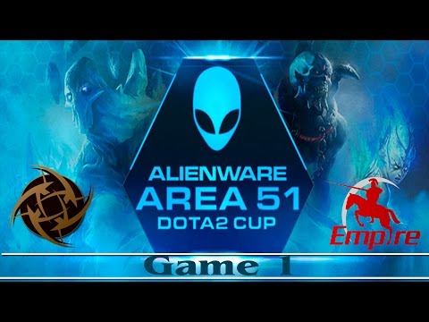NiP vs Team Empire #1 (bo3) | Alienware Area 51 CUP Dota 2 (Ru)