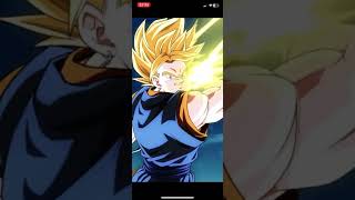 #ドッカンバトル10周年 ゴジータ×2サポートのベジットの火力がエグすぎる。
