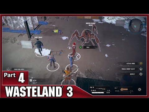 Wasteland 3, Part 4 / Ranger HQ Garage Robot, Downtown Colorado Shop Rescue and Looking for a Doc...