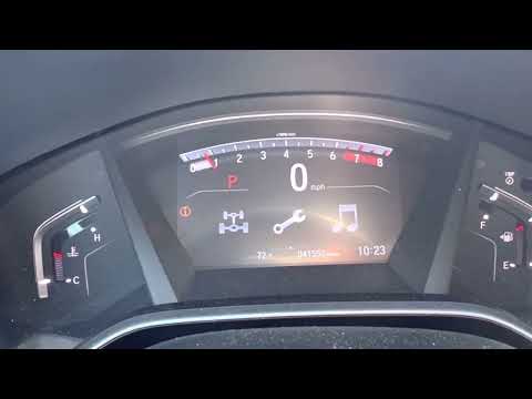 2019 Honda CR-V - Maintenance reset