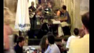 Charamira jazz band di Trapani in via Garibaldi-Trapani