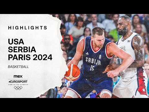 PARIS 2024 – The Day Stephen Curry SAVED Team USA against Serbia in the Semifinal [comms in english]