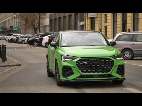 Audi RS Q3 Sportback 400hp | Warsaw | exhaust sound, revs, acceleration