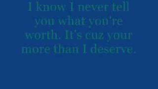 (Christian) Kane- More than I deserve lyrics