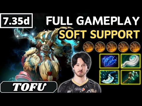12000 AVG MMR - Tofu EARTHSHAKER Soft Support Gameplay 20 ASSISTS - Dota 2 Full Match Gameplay