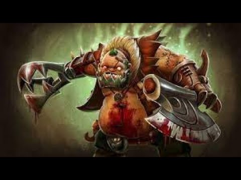 dota this is how  you  hooks with PUDGE ... hook + kill