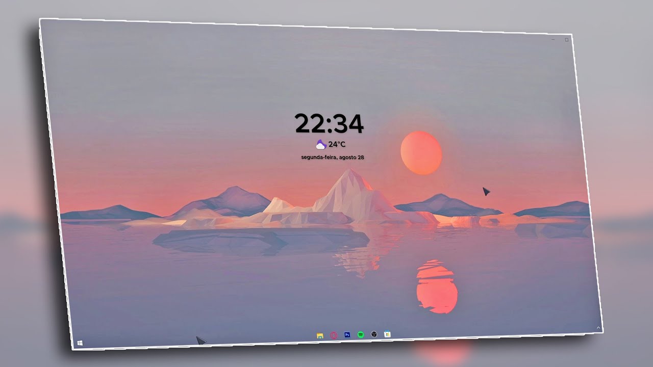COMO DEIXAR O PC BONITO E MINIMALISTA (2023)