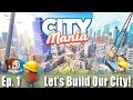 WELCOME TO HOLTROPOLIS! - CITY MANIA CITY BUILDING GAME - Ep. 1