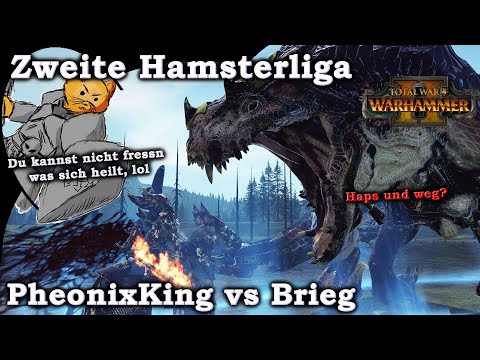 Die Zweite Hamsterliga - Hochelfen vs Echsenmenschen - Total War: Warhammer 2